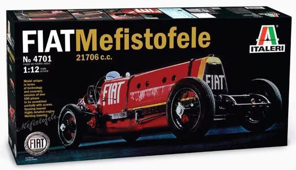 Italeri 1/12 Fiat Mefistofele 4701