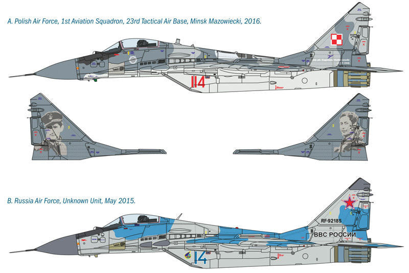 Italeri 1/72 MiG-29A Fulcrum 1377
