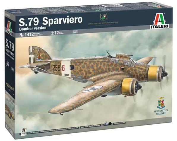Italeri 1/72 SM.79 Sparviero 1412 