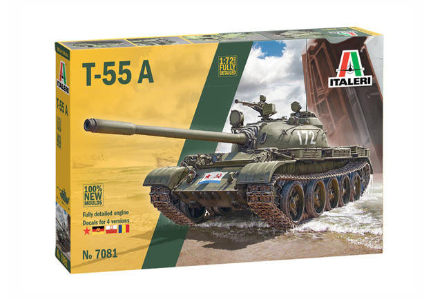 Italeri 1/72 T-55A Medium Tank 7081