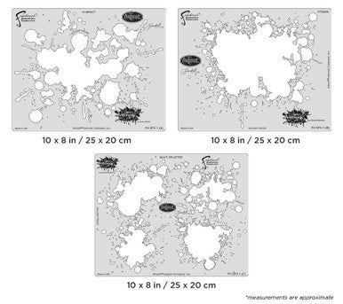 Artool Splatter FX Airbrush Template FX1