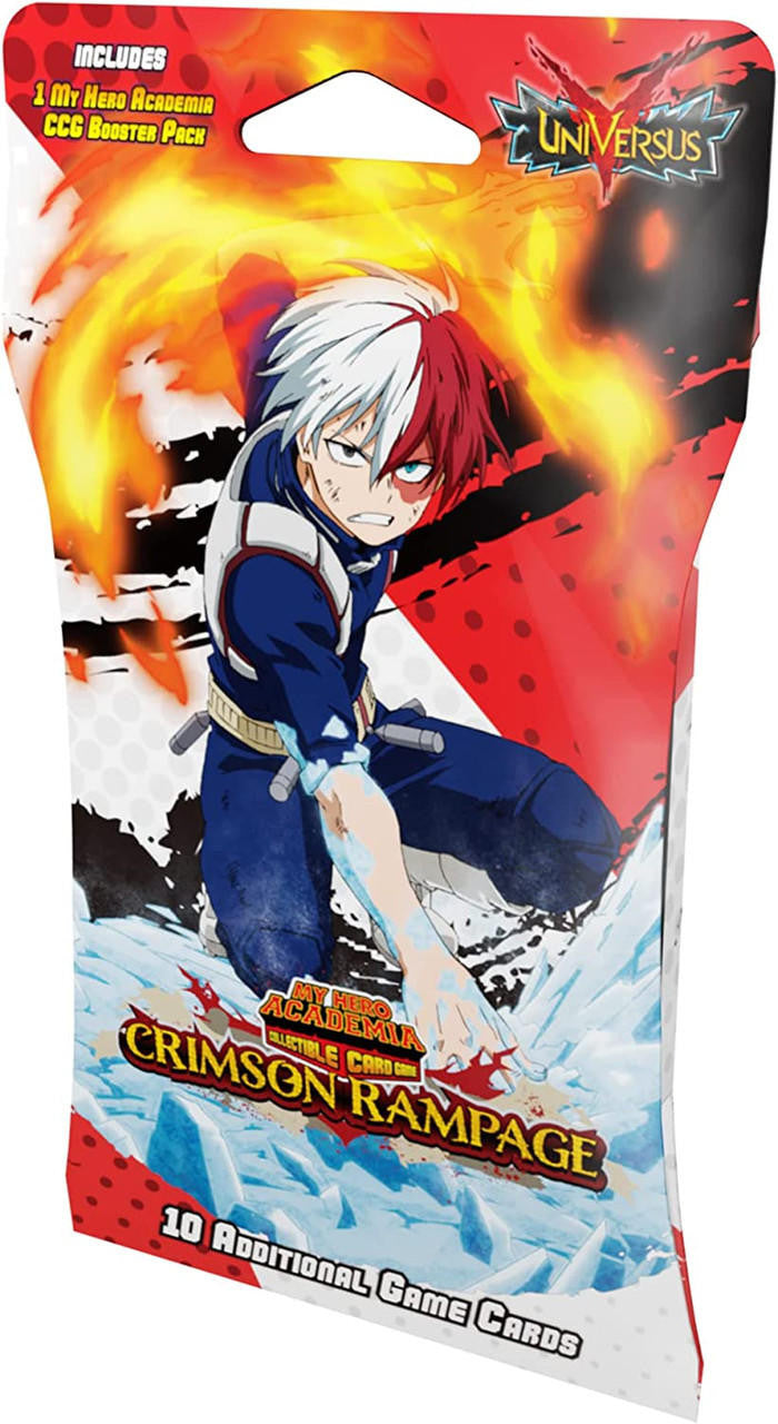Jasco My Hero Academia CCG Series 2 Crimson Rampage
