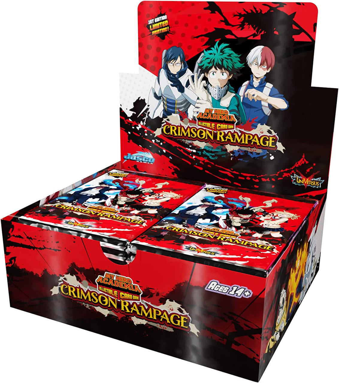 Jasco My Hero Academia CCG Series 2 Crimson Rampage