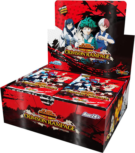 Jasco My Hero Academia CCG Series 2 Crimson Rampage