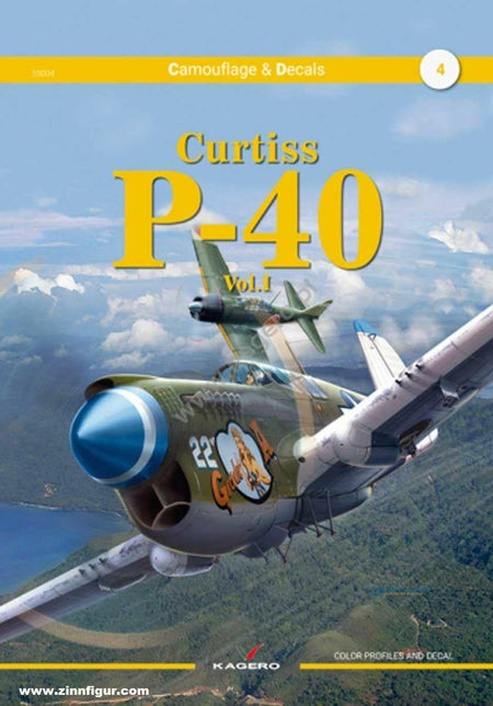 Kagero Curtiss P-40 Camouflage and Decal Vol.1