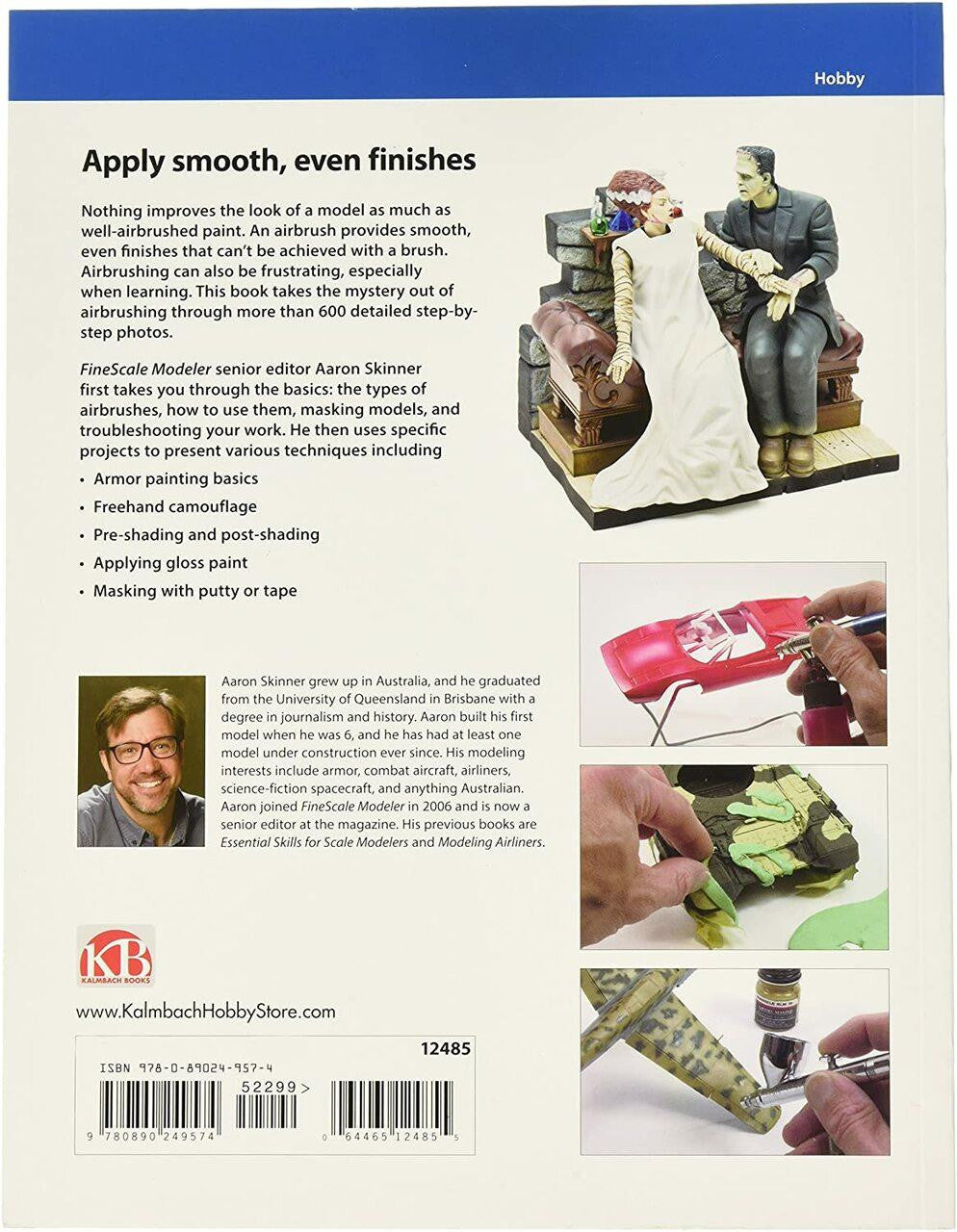 Kalmbach Airbrushing for the Scale Modeler 12485