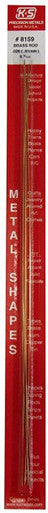 Brass Rod .020" x 12" (5) 8159