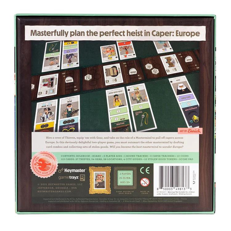 Keymaster Games Caper Europe
