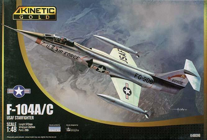 Kinetic 1/48 F-104A/C Starfighter USAF 48096