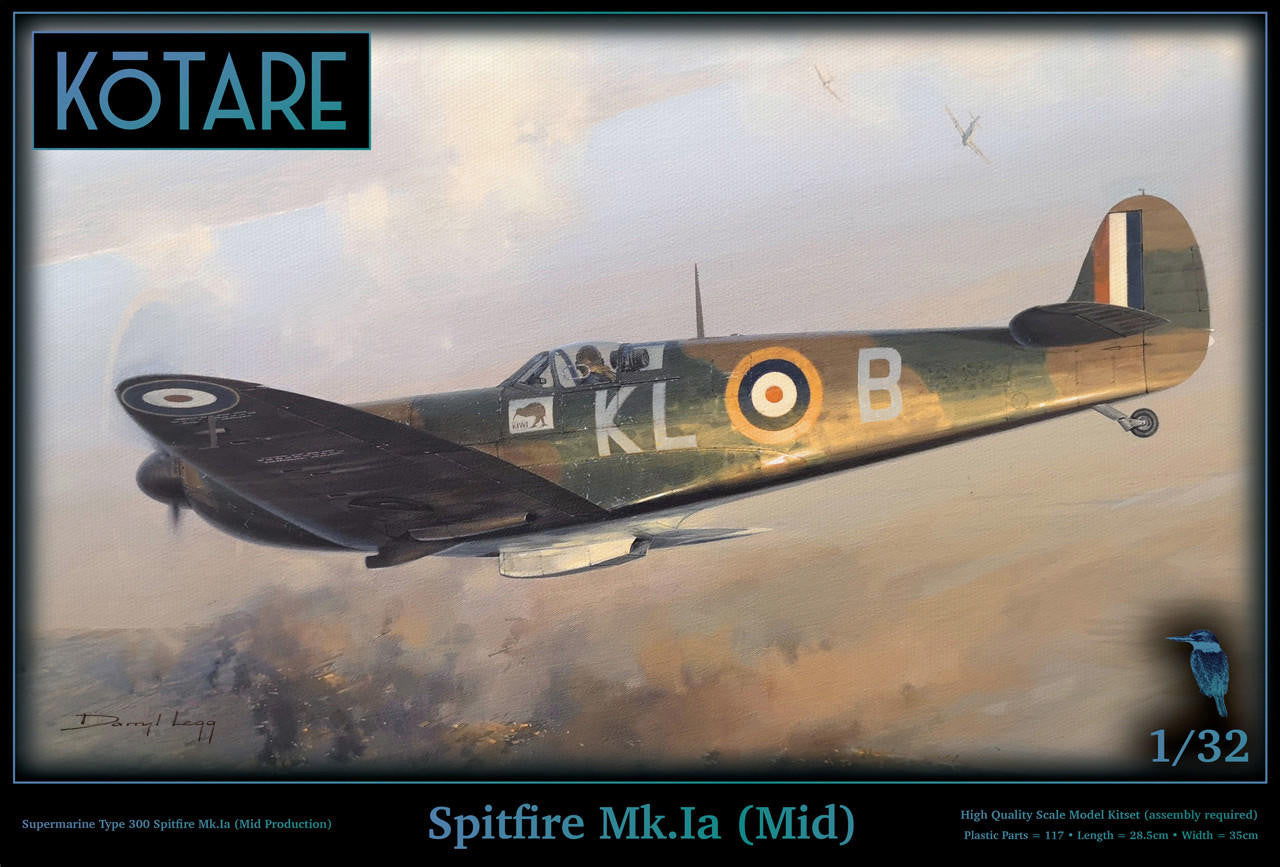 Kotare 1/32 Supermarine Spitfire Mk.Ia (Mid) K32001 