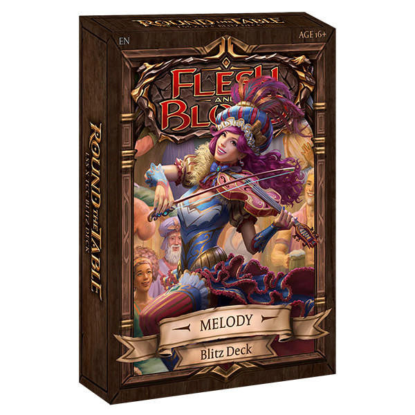 Legend Story Studios Flesh and Blood TCG: Round the Table TCC x LSS Blitz Deck Box (4 Decks) 