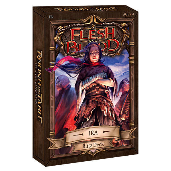 Legend Story Studios Flesh and Blood TCG: Round the Table TCC x LSS Blitz Deck Box (4 Decks) 