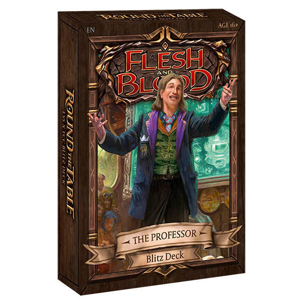 Legend Story Studios Flesh and Blood TCG: Round the Table TCC x LSS Blitz Deck Box (4 Decks) 