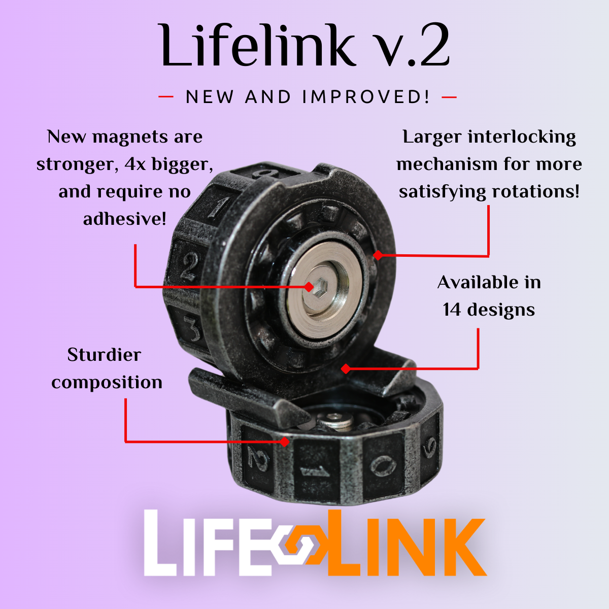 Die Hard Dice LifeLink V2 information