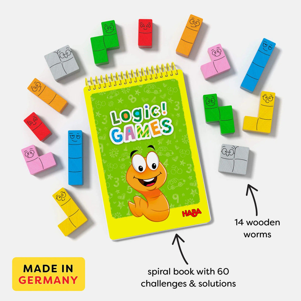 Logic! Games: Happy Worms
