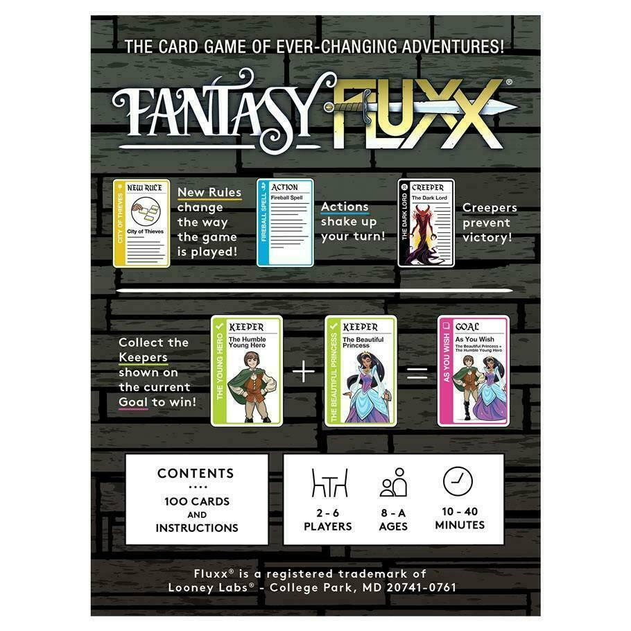 Looney Labs Fantasy Fluxx