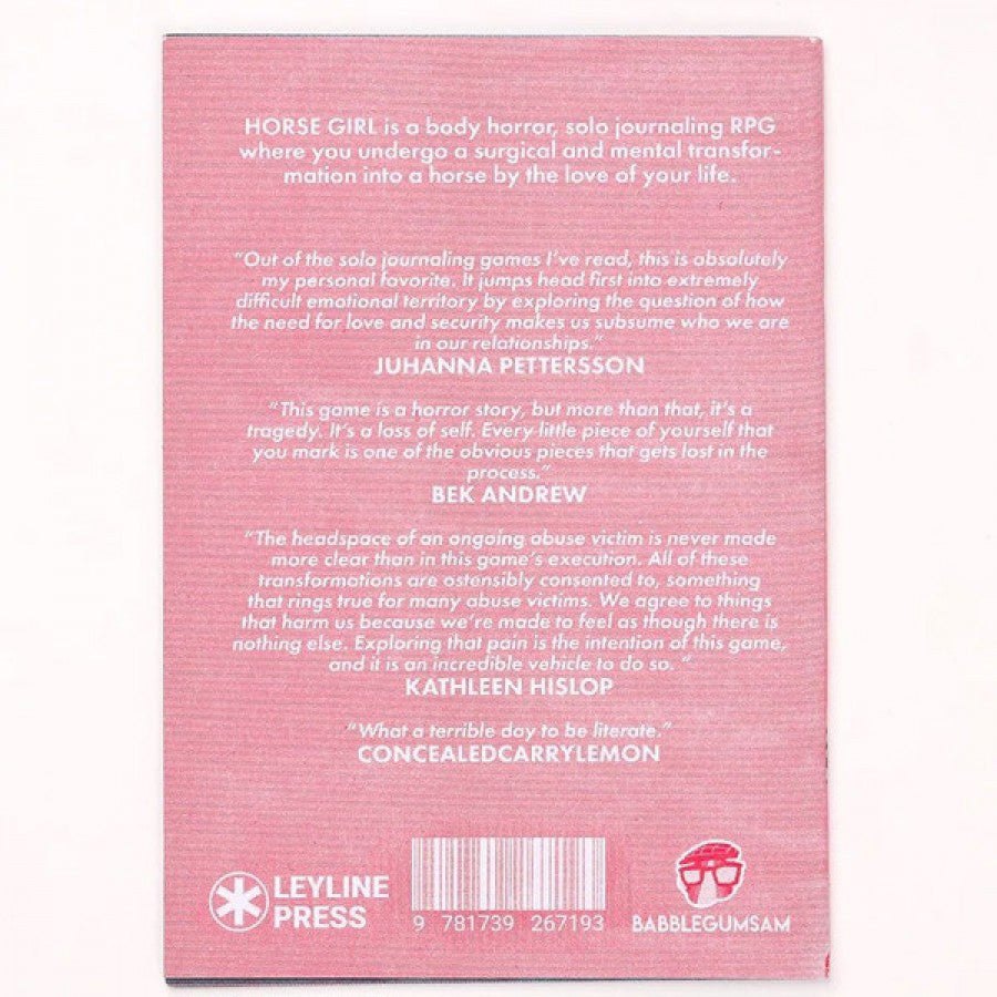 Horse Girl Solo RPG