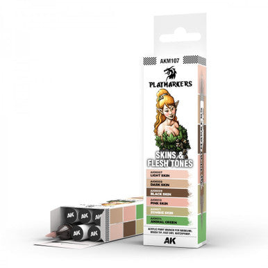 AK Playmarkers Set Skin & Flesh M107