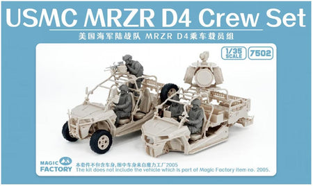 Magic Factory 1/35 USMC MZDR D4 Crew Set 7502 