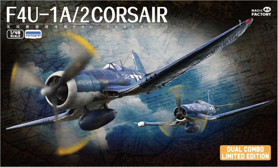 Magic Factory 1/48 F4U-1A / F4U-2 Corsair Dual Combo 5001 