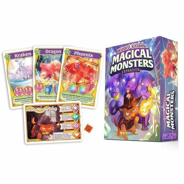 Wizard Kittens: Magical Monsters Expansion at LionHeart Hobby