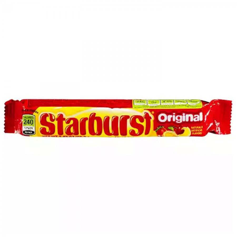 Mars Starburst Original Fruit Chews Chewy Candy, Full Size - 2.07 oz 