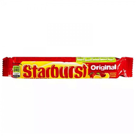 Mars Starburst Original Fruit Chews Chewy Candy, Full Size - 2.07 oz 