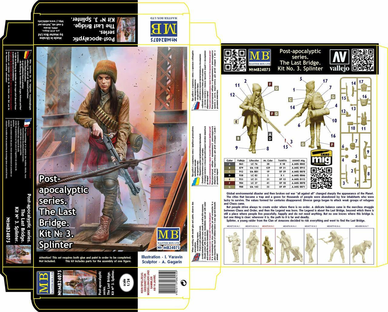 Masterbox 1/24 Splinter The Last Bridge Series 24075