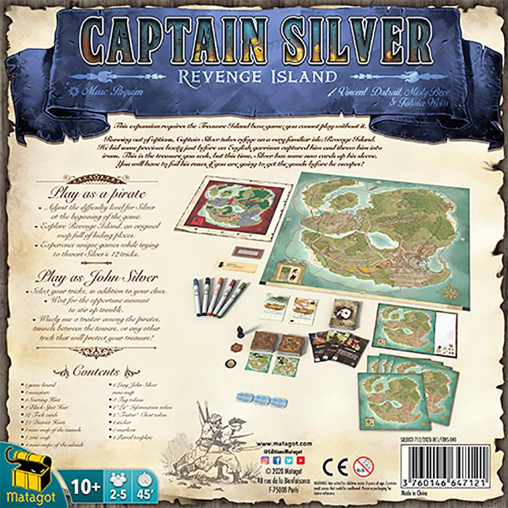 Matagot Treasure Island Captain Silver
