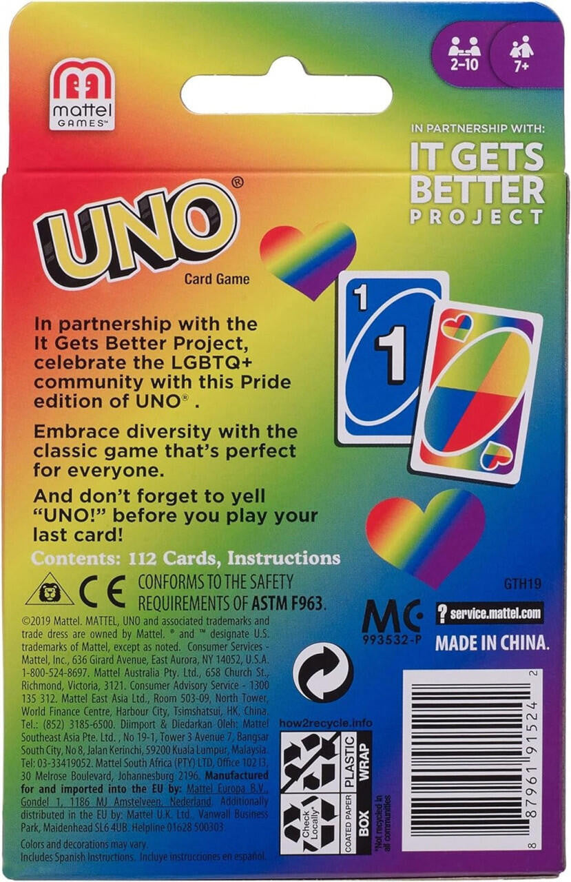 Mattel, Inc. UNO: Pride 