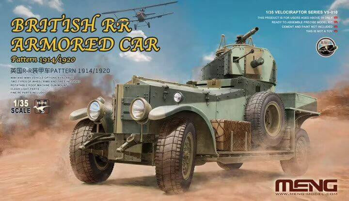 Meng 1/35 R-R Armored Car Pattern 1914/1920 VS010
