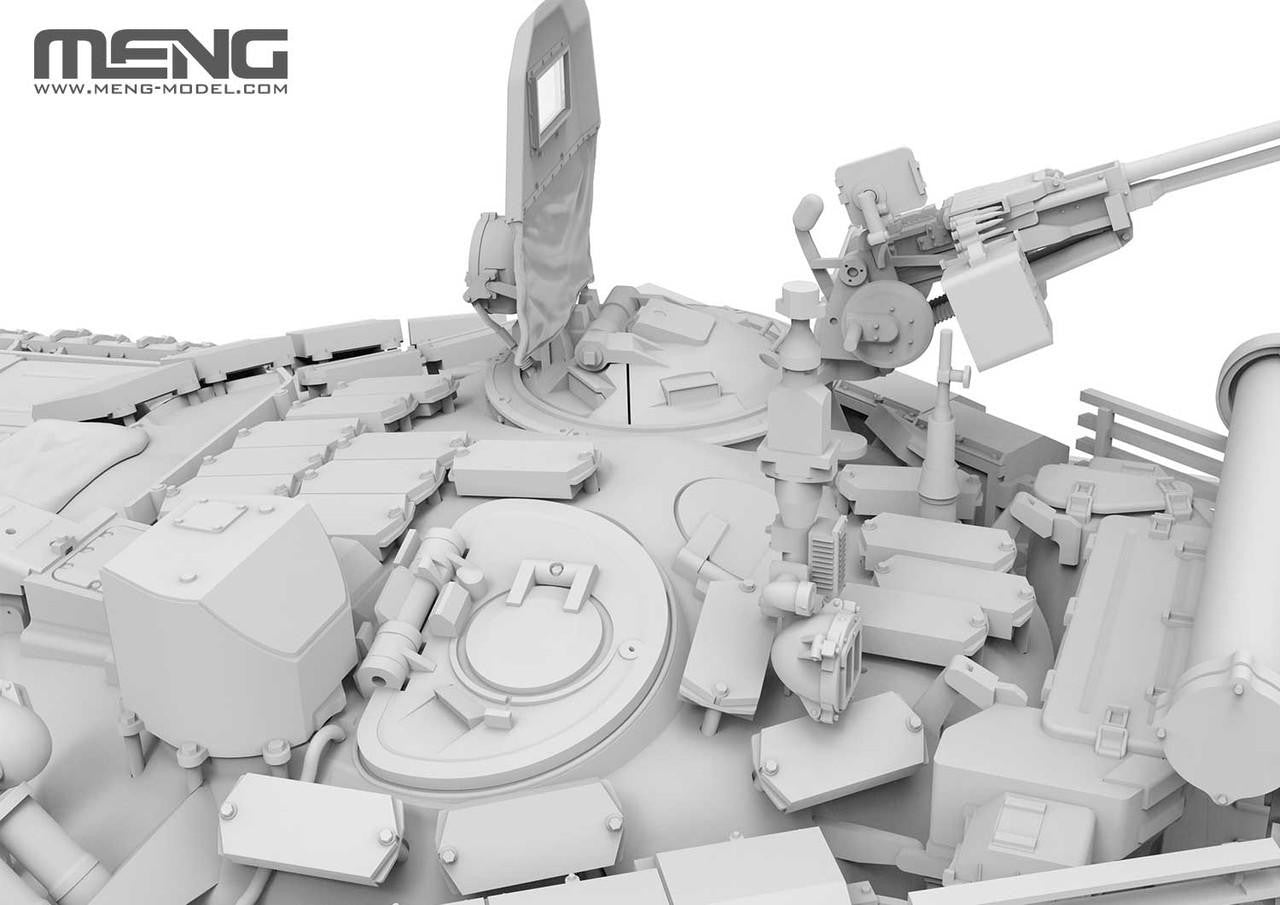 Meng 1/35 T-72B3M With KMT-8 Mine Clearing System TS053