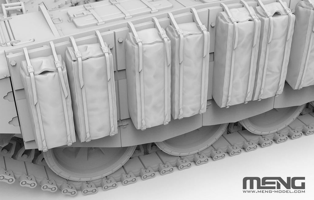 Meng 1/35 T-72B3M With KMT-8 Mine Clearing System TS053