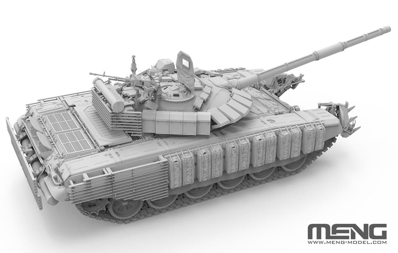 Meng 1/35 T-72B3M With KMT-8 Mine Clearing System TS053