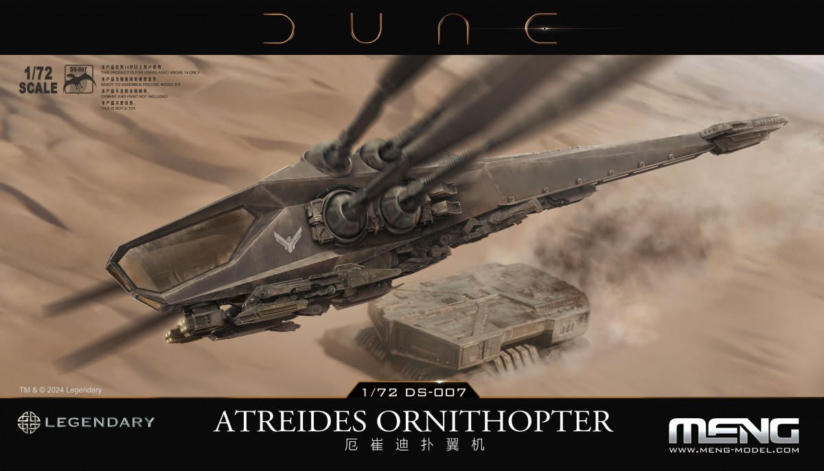 Meng 1/72 Dune Atreides Ornithopter DS007 
