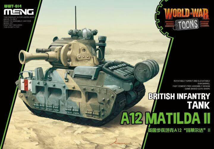 Meng A12 Matilda II War Toons WT014