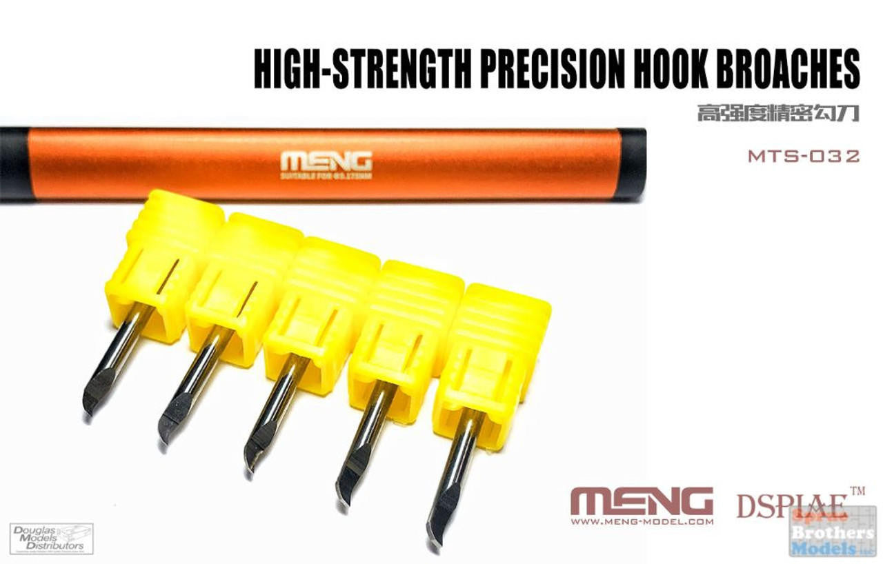 Meng Hook Broaches Set Scribing Tips/Chisels x 5 MTS032
