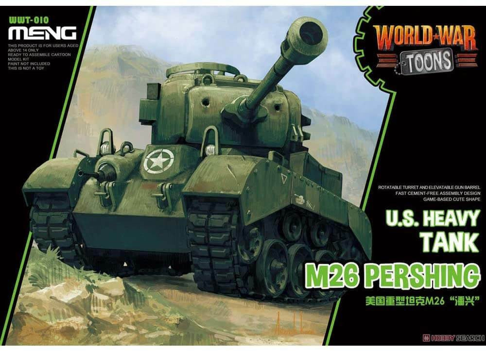 Meng M26 Pershing War Toons WT010