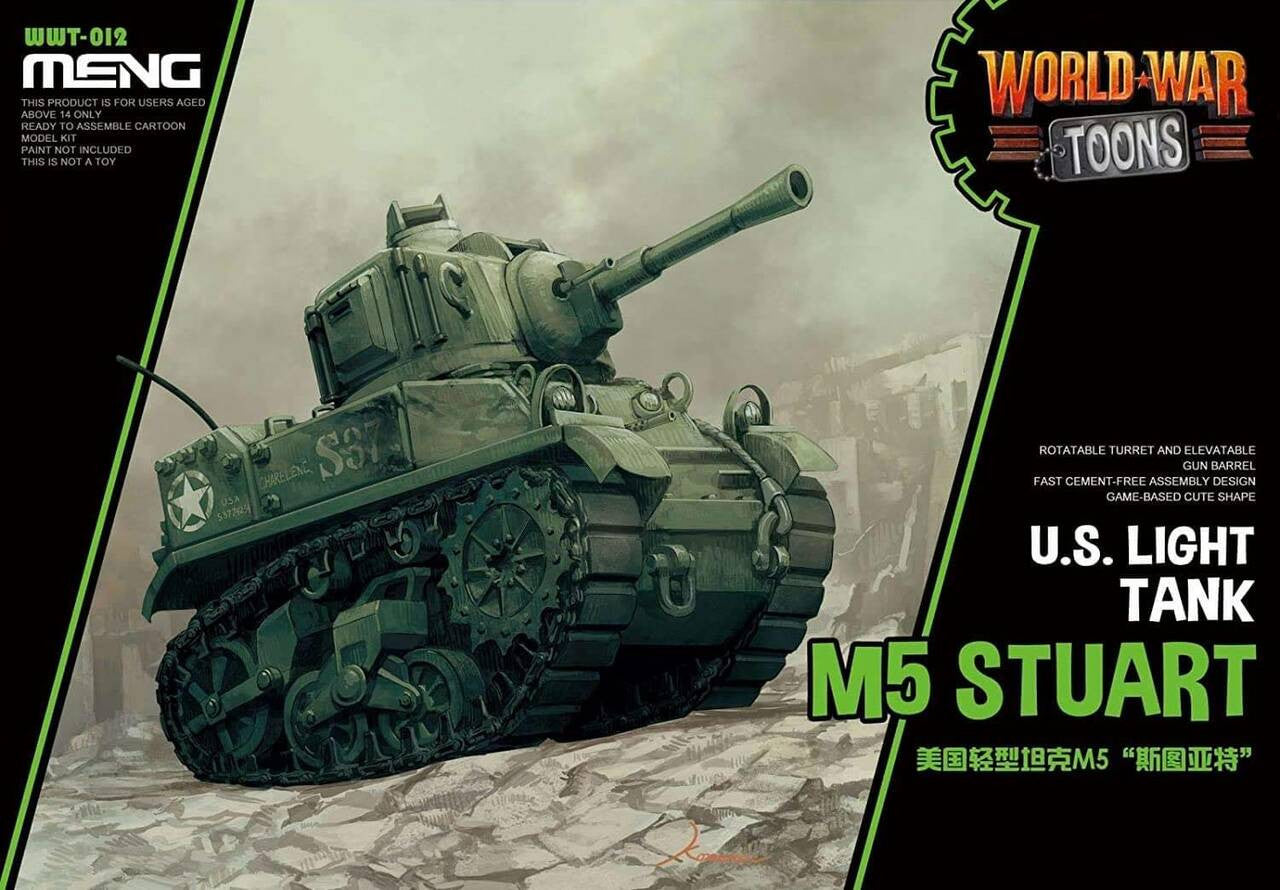 Meng M5 Stuart War Toons WT012