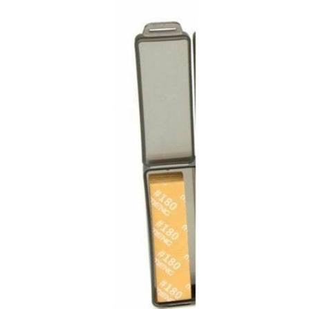 Meng flexible sandpaper refill pieces marked 180 grit in an open storage case