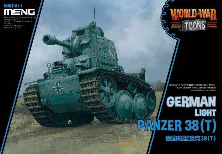 Meng Panzer 38T War Toons WT011
