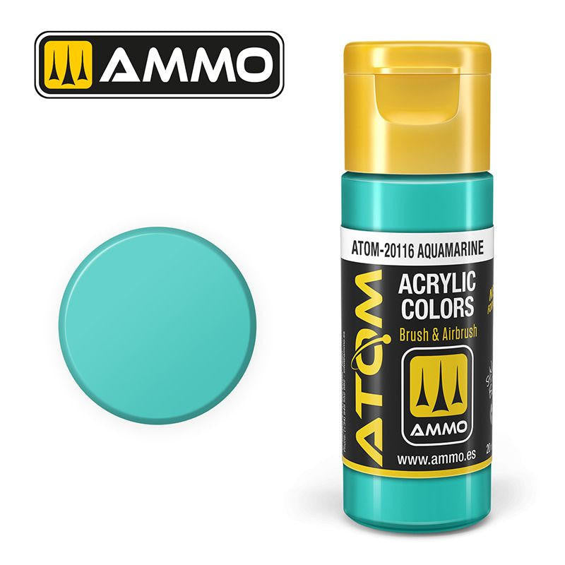 MiG Ammo ATOM COLOR Aquamarine (20116) 