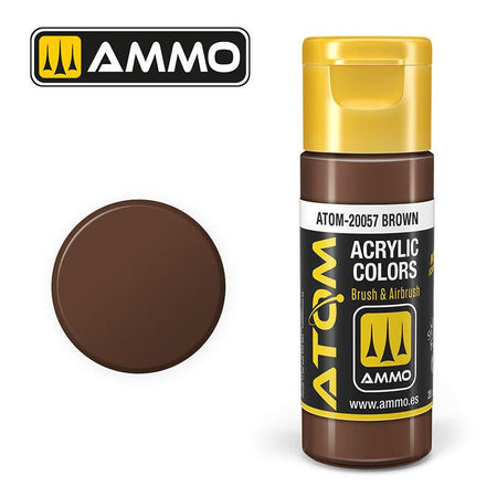 MiG Ammo ATOM COLOR Brown FS30140 - BS450 (20057) 