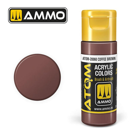 MiG Ammo ATOM COLOR Coffee Brown (20060) 