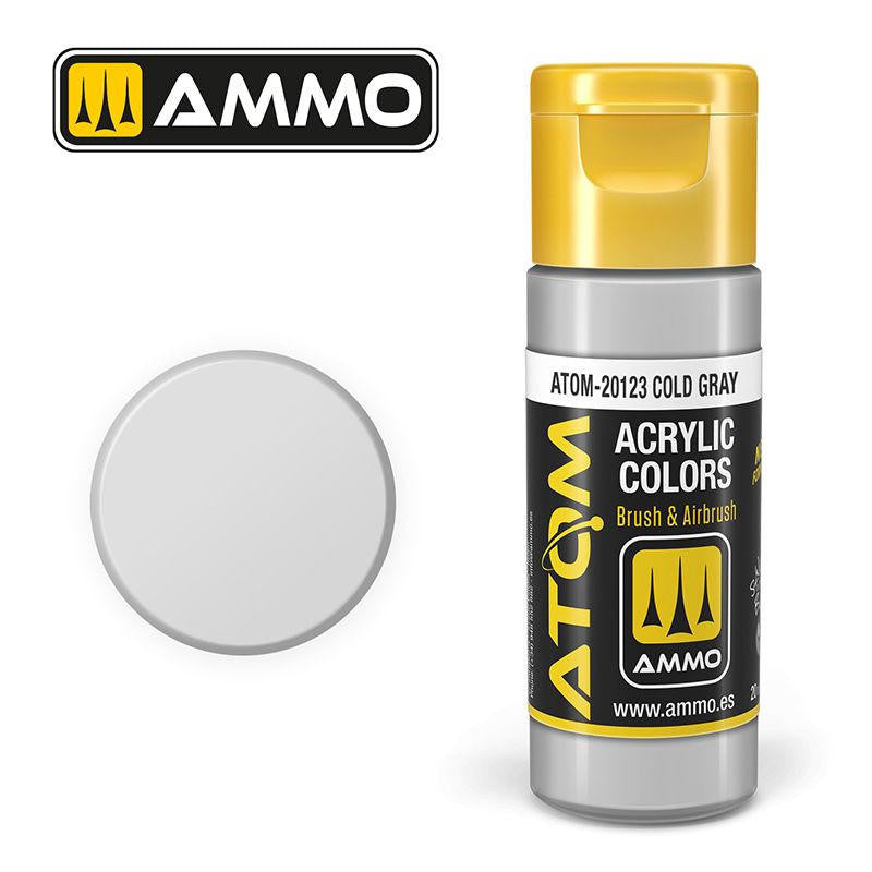 MiG Ammo ATOM COLOR Cold Gray FS36628 (20123) 