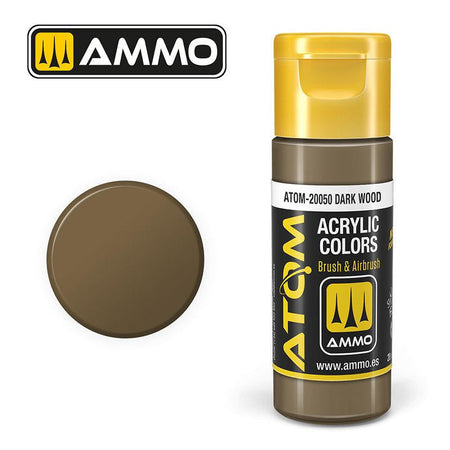 MiG Ammo ATOM COLOR Dark Wood (20050) 