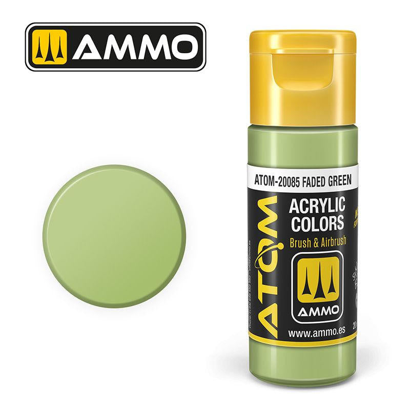 MiG Ammo ATOM COLOR Faded Green (20085) 