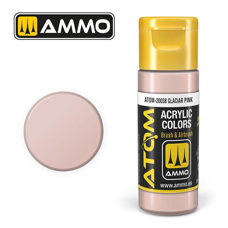 MiG Ammo ATOM COLOR Glacier Pink (20038) 