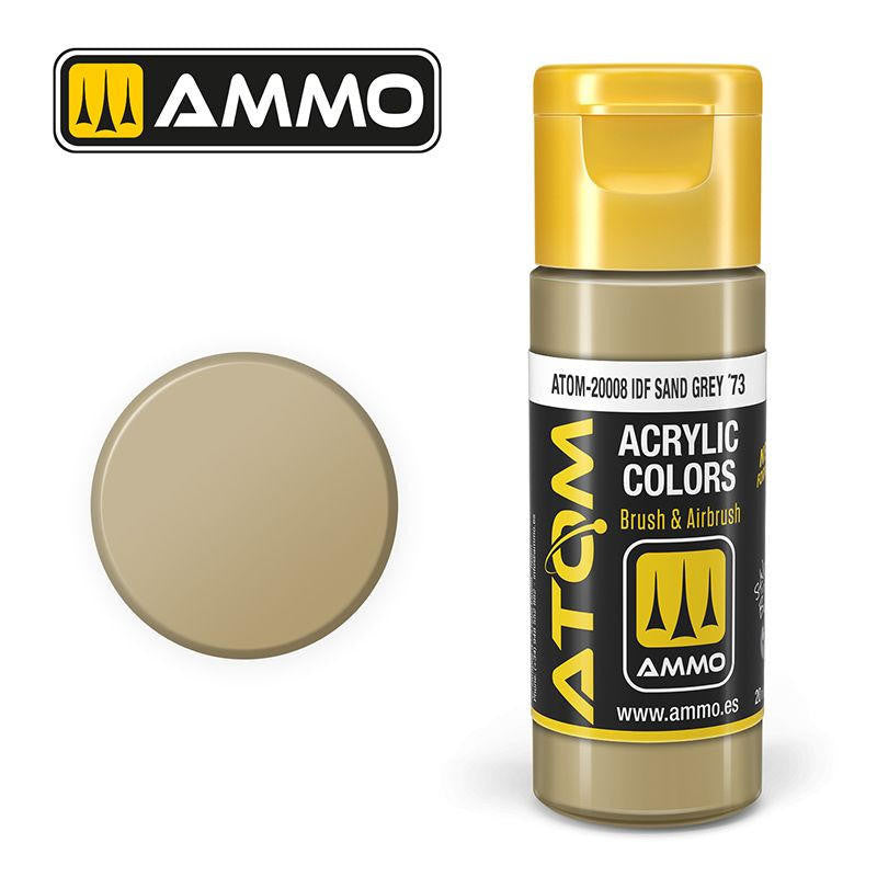 MiG Ammo ATOM COLOR IDF Sand Grey '73 (20008) 