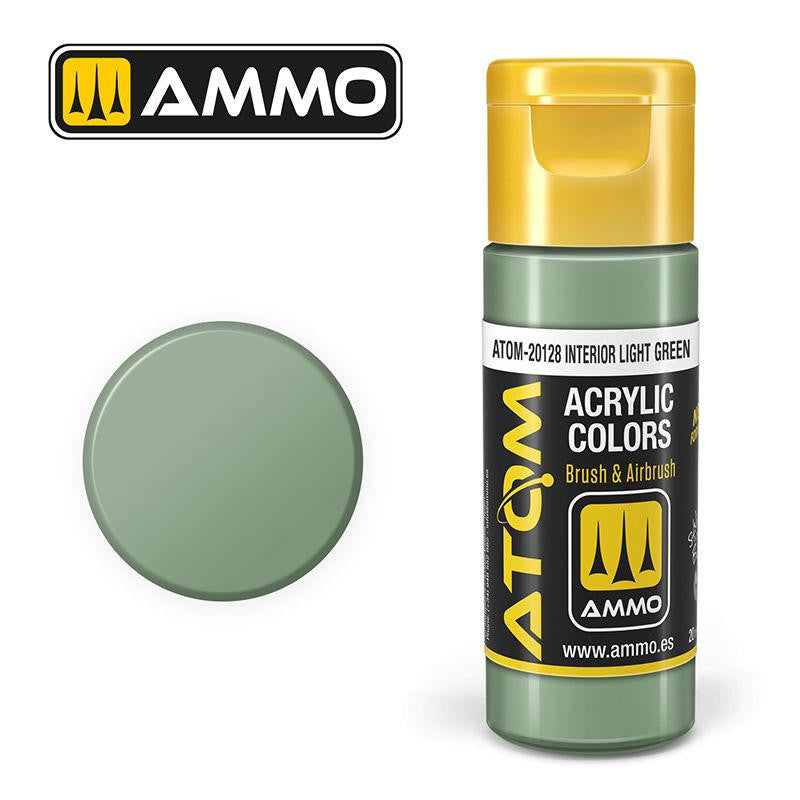 MiG Ammo ATOM COLOR Interior Light Green FS34226 - BS283 (20128) 